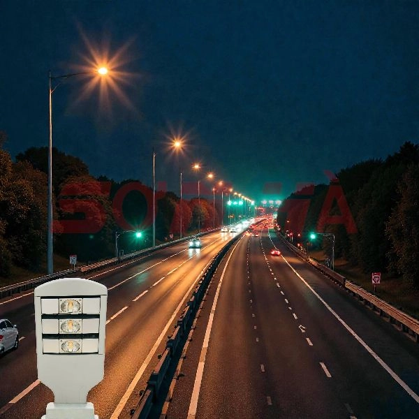 Đèn đường LED SH-D10 chiếu sáng đường cao tốc