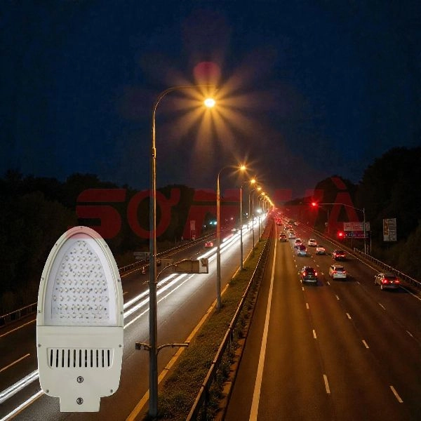 Đèn đường LED SH-D12 đồng hành cùng bạn