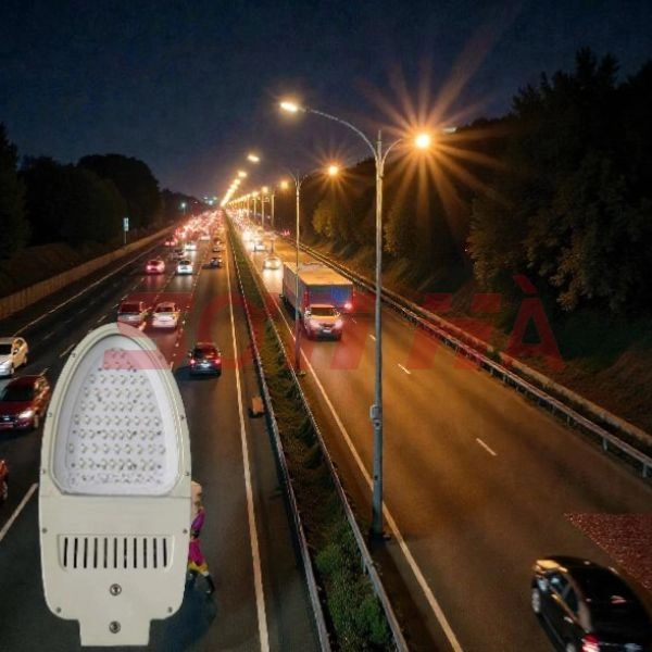 Đèn đường LED SH-D12 chiếu sáng đường cao tốc
