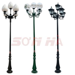 mẫu cột đèn DC-09