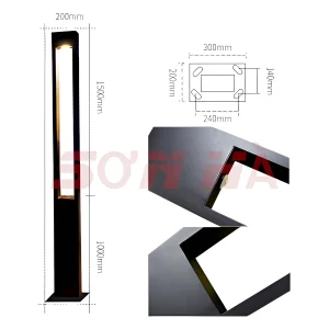 Cột đèn trang trí SH-DSV05