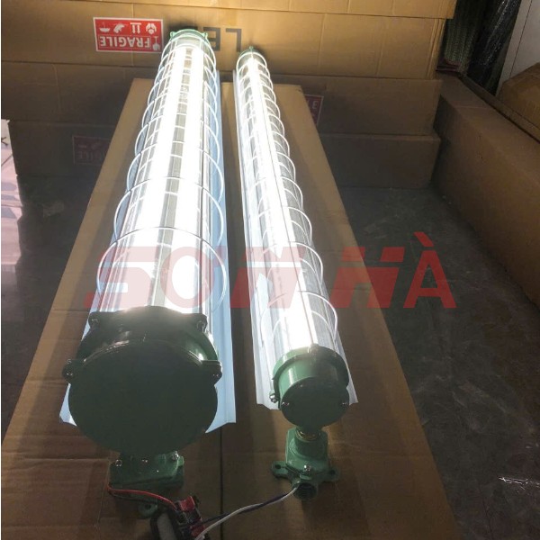 Máng chống nổ tích hợp đèn LED mang lại hiệu quả chiếu sáng cao