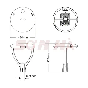 Cột đèn trang trí SH-DSV23