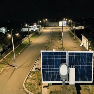 Chiếu sáng lối đi trong khu công nghiệp