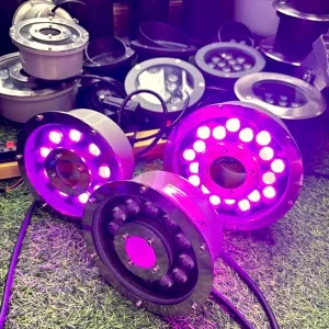 Đèn âm nước bánh xe - chiếu sáng Sơn Hà