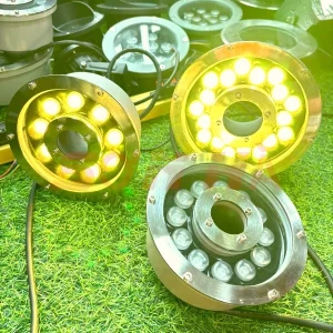 Đèn âm nước bánh xe - chiếu sáng Sơn Hà